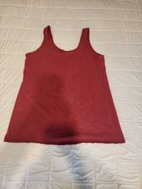 torrid Red Scoop Neck Tank Top